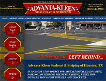 Tablet Screenshot of advantakleen.com